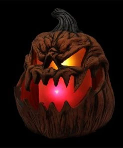 Distortions Unlimited Flaming Pumpkin Prop