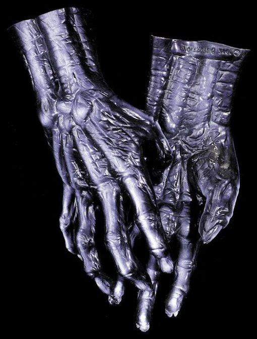 Distortions Unlimited All Products Skeleton Hands - Black