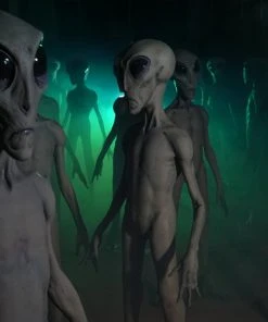 Distortions Unlimited Roswell Alien Prop Display MOST POPULAR